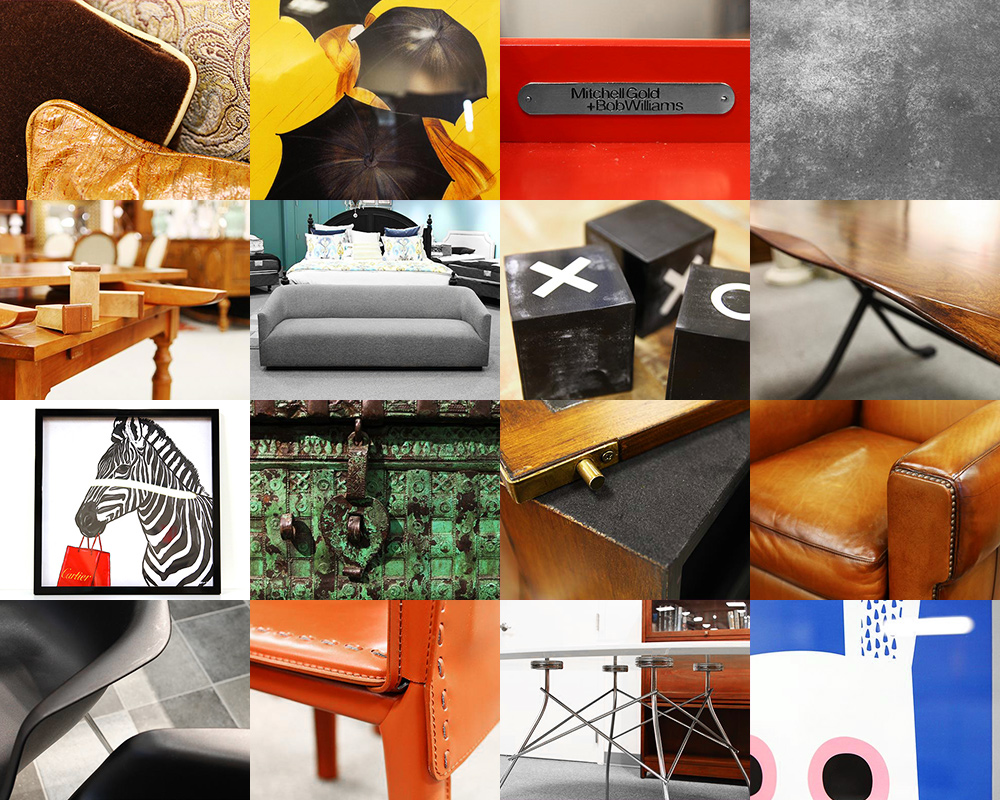 Product photography for Furniture Consignment Gallery