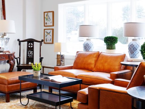 Furniture Consignment Gallery as seen in New England Home Magazine Ad